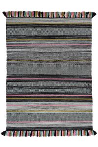 Dywan bawełniany Amazonka 145005 Różowy / Antracyt