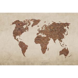 Fototapety IndustrialWeltkarteBeton DD118823 A.S. Création Industrial