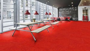 Forbo Marmoleum Modular Marble "t3131 scarlet" (50 x 50 cm)
