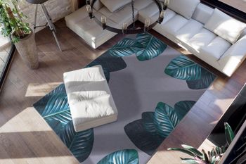 Dywan Tropical 088001 Czarny / Zielony