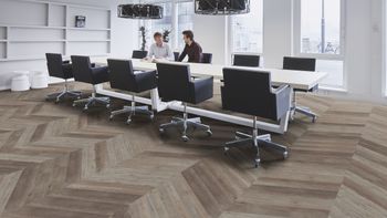 Forbo Allura 0,55 mm | Panele winylowe klejone "60350 White Autumn Oak"