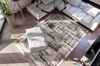 Dywan jutowy Ariya 116003 Taupe / Brązowy