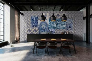 Fototapety azulejos 1 DD114017 Livingwalls Walls by Patel