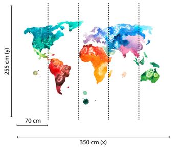 Fototapete Colourful World 1 DD118696 A.S. Création Designwalls
