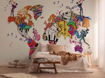 Fototapete Designwalls 2 "DD123702" WorldOfMusic  