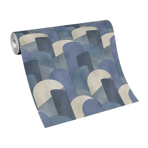 Nowoczesne tapety niebieski 10155-08