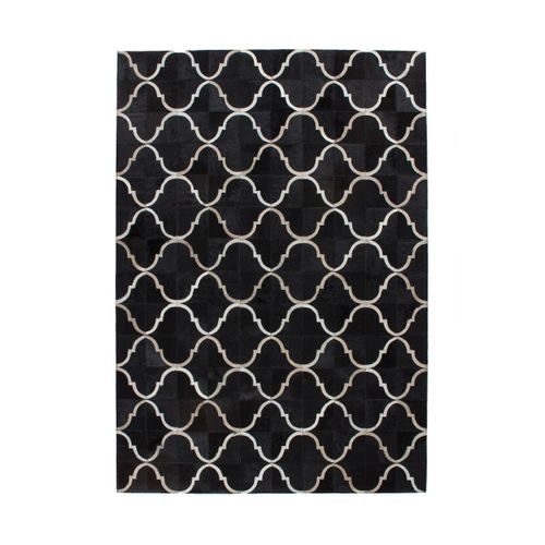 Dywan skórzany Lavish 025006 Czarny