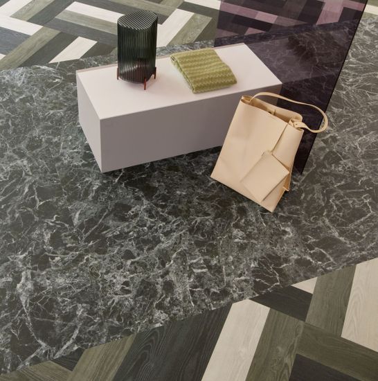 Forbo Allura 0,55 mm | Panele winylowe klejone  "63684 Forest Marble"