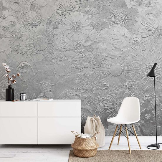Fototapety Silver Flowers DD119032 A.S. Création Designwalls