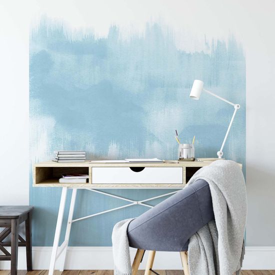 Fototapety Brush Strokes Light Blue DD119167 A.S. Création Designwalls